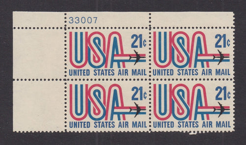 # C81 (1971) USA & Jet - PB, UL #33007, XF MNH