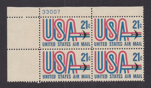 # C81 (1971) USA & Jet - PB, UL #33007, MNH