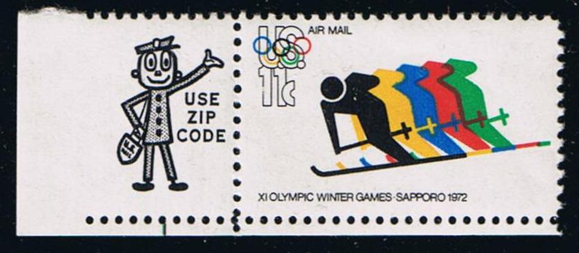 # C85 (1972) Olympics - Mr. Zip, sgl, LL, MNH