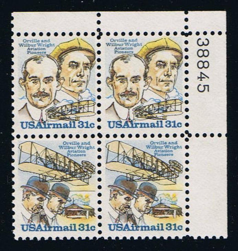 # C91-92 (1978) Wright Brothers - PB, UR #38845, MNH