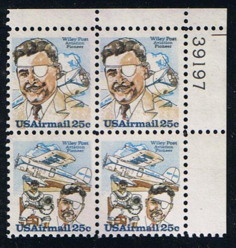 # C95-96 (1979) Wiley Post - PB, UR #39197, MNH