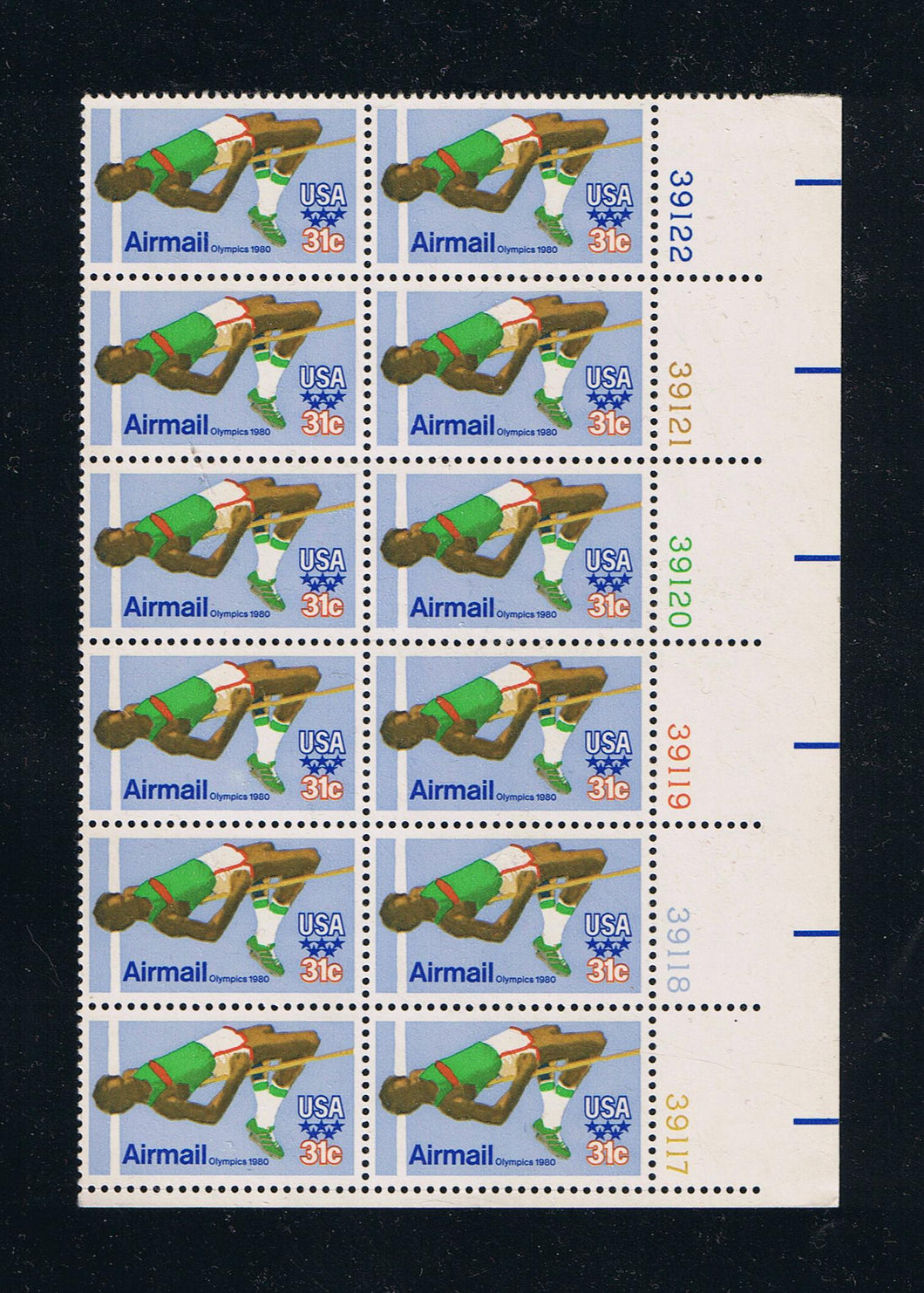 # C97 (1979) Olympic Games - PB/12, LR #39122, MNH