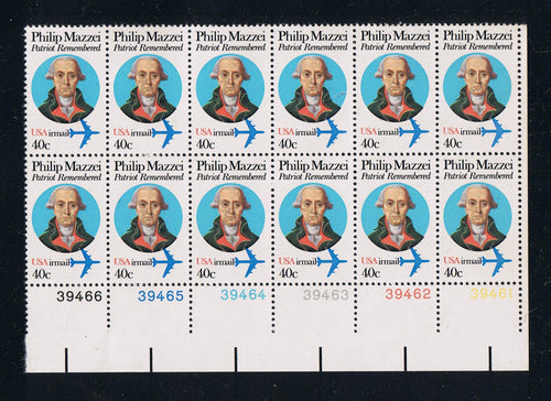 # C98 (1980) Mazzei - PB/12, LR #39461, MNH