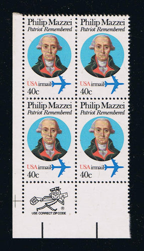# C98 (1980) Mazzei - Mr. Zip, BK/4, LL, MNH