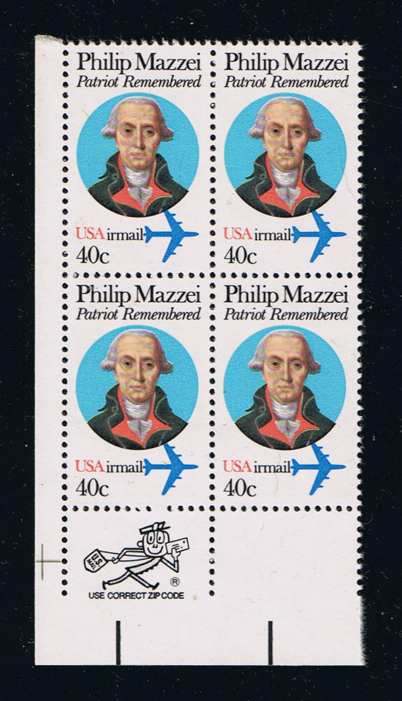 # C98 (1980) Mazzei - Mr. Zip, BK/4, LL, MNH