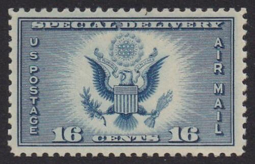 CE1 (1934) Eagle, Air Post Special Delivery - Sgl, VF MNH