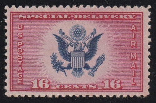 CE2 (1936) Eagle, Air Post Special Delivery - Sgl, MLH