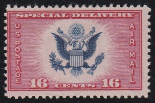 CE2 (1936) Eagle, Air Post Special Delivery - Sgl, MLH [2]