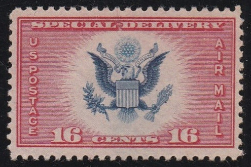 CE2 (1936) Eagle, Air Post Special Delivery - Sgl, MNH