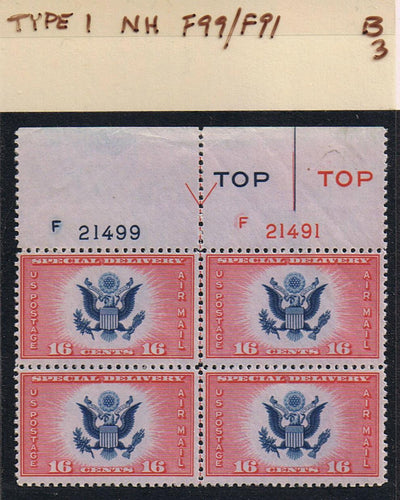 # CE2 Airmail Special Delivery - Type 1 PB - F21499/F21491 [3]