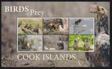 Cook Islands (2018) Birds of Prey S/S Set