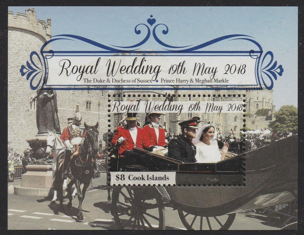 Cook Islands (2018) Royal Wedding Deluxe S/S
