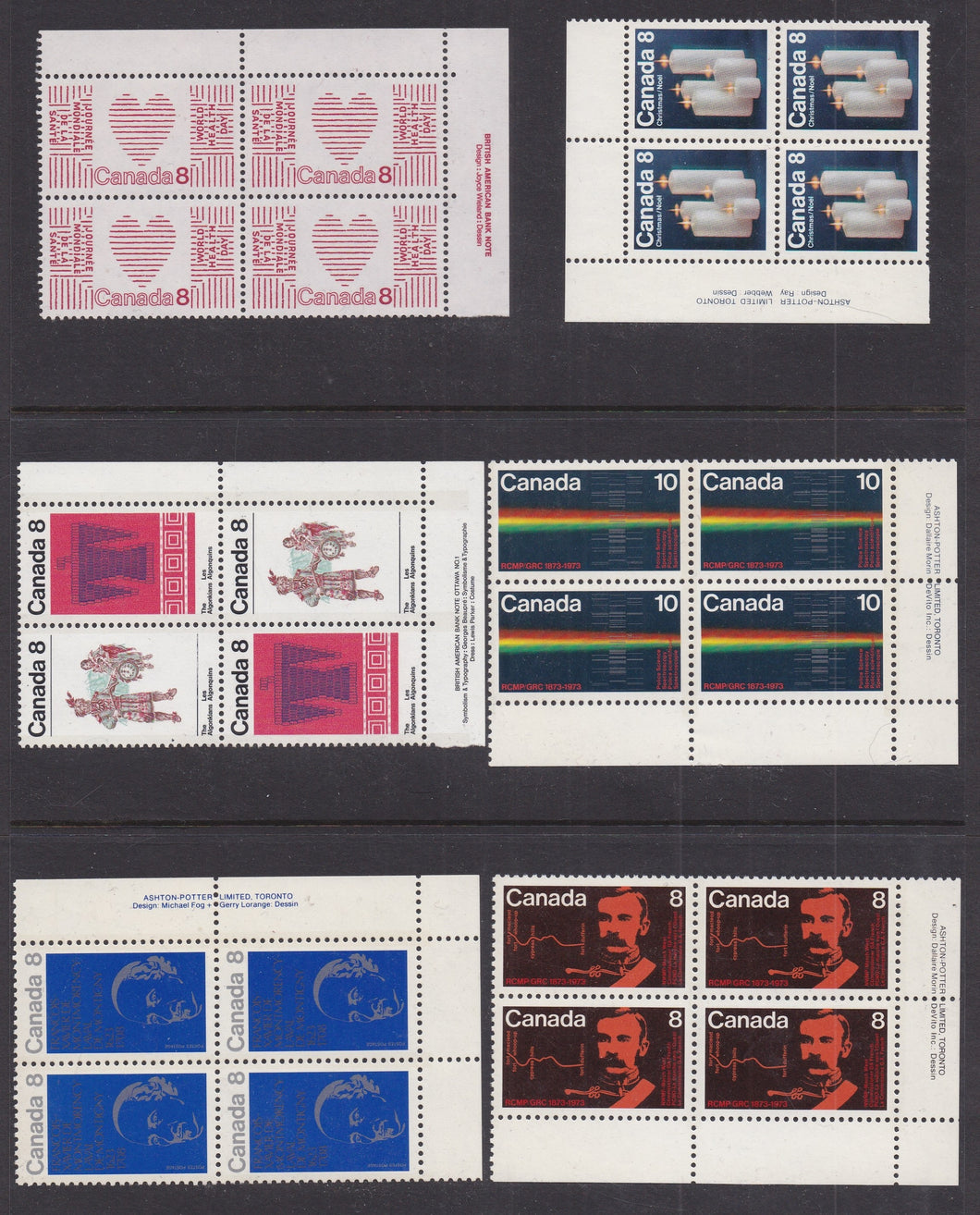 Canada - Postage - BK/4 MNH