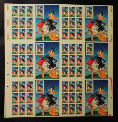 # 3306 (1999) Daffy Duck - Top Press Sheet, MNH
