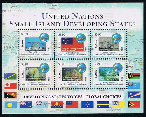 Samoa # 1184 Pacific Small Island Developing States (SIDS) Souvenir Sheet III