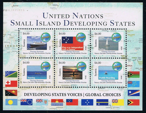 Samoa # 1185 Pacific Small Island Developing States (SIDS) Souvenir Sheet II