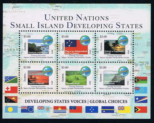 Samoa # 1183 Pacific Small Island Developing States (SIDS) Souvenir Sheet I