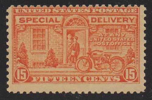 E13 (1925) Motorcycle Messenger, Special Delivery - NH
