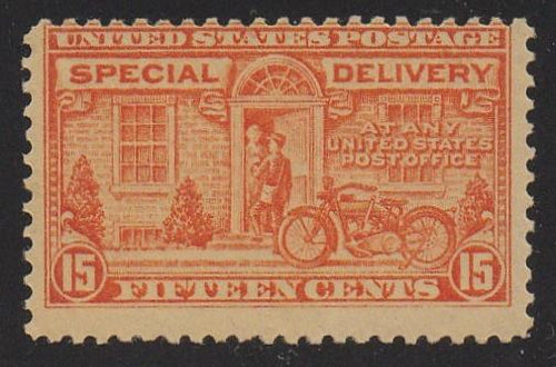 E13 (1925) Motorcycle Messenger, Special Delivery - NH