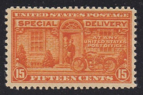 E16 (1931) Motorcycle Messenger, Special Delivery - MNH, VF