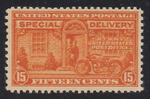 E16 (1931) Motorcycle Messenger, Special Delivery - MNH, VF