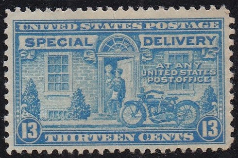 E17 (1944) Motorcycle Messenger, Special Delivery - MH, VF