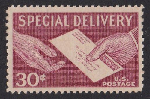 E21 (1957) Hand Delivery, Special Delivery - MNH, VF