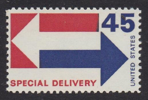 E22 (1969) Arrows, Special Delivery - Sgl, MNH, VF