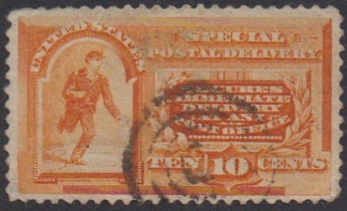 # E3 (1893) Messenger, Special Delivery - Used