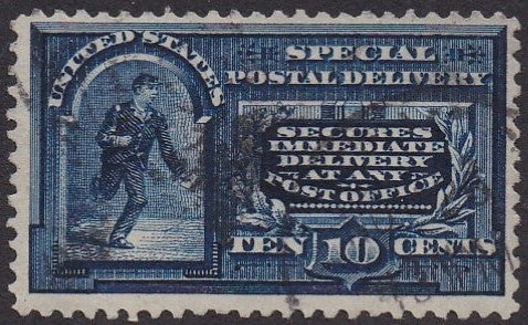 # E5 (1895) Messenger, Special Delivery - Used, FVF [2]