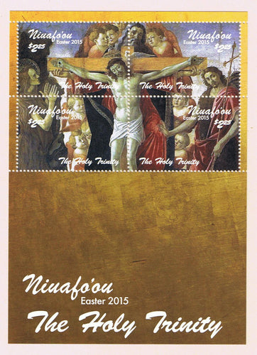 Niuafo'ou # 328 (2015) Easter Souvenir Sheet
