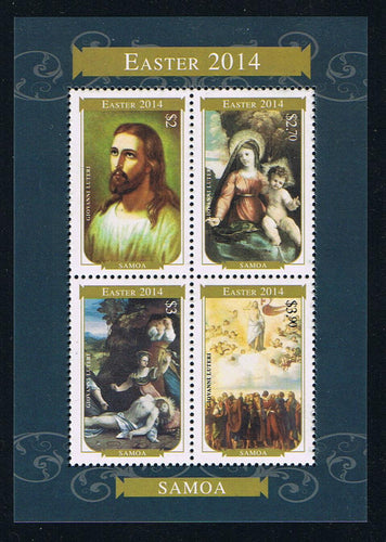 Samoa # 1179 (2014) Easter Souvenir Sheet