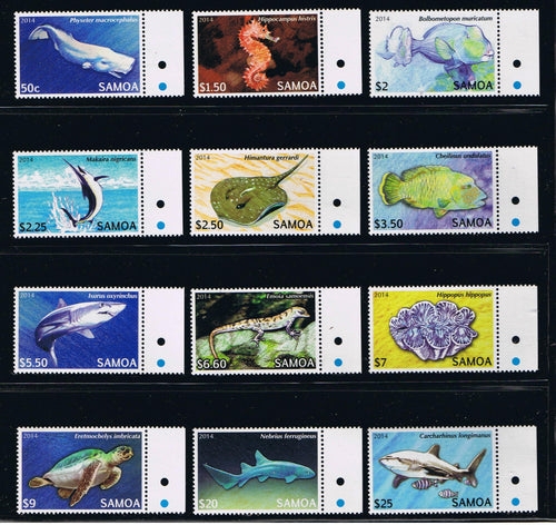 # 1167-78 (2014) Samoa Marine Life Definitives