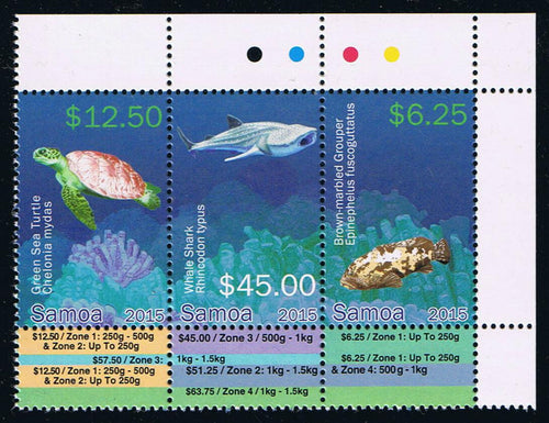 # 1206 (2015) Samoa Marine Life Definitives Part 3