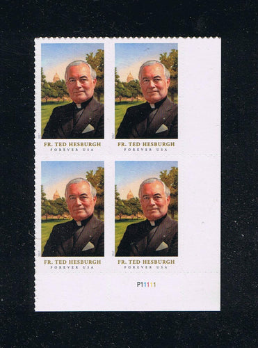 # 5241 (2017) Father Hesburgh - PB, LR #P11111, MNH