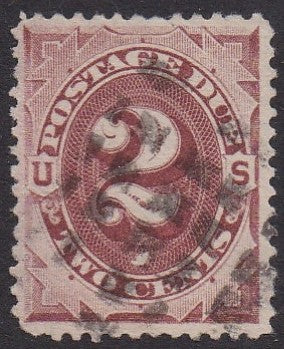 # J16 (1884) Postage Due - Used, FVF