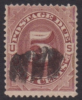 J18 (1884) Postage Due - Used, VG