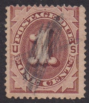 # J1 (1879) Postage Due - Used, VG