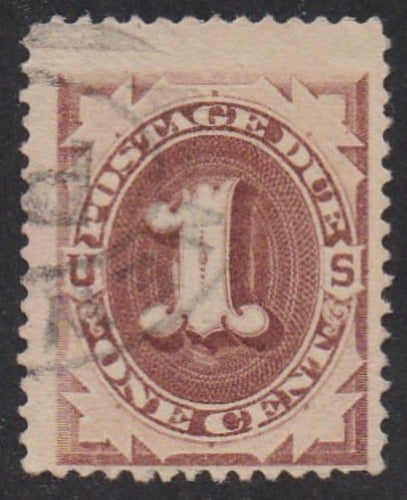 # J1 (1879) Postage Due - Used, Huge