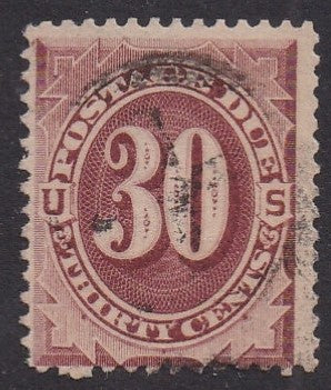 J20 (1884) Postage Due - Used, VG