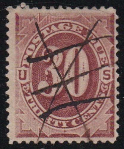 # J20 (1884) Postage Due - Used