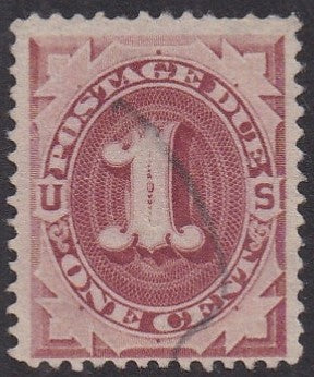 # J22 (1891) Postage Due - Used, FVF [L]