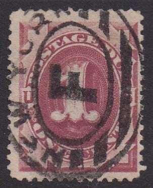 # J22 (1891) Postage Due - Used, FVF [h]