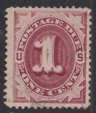 # J22 (1891) Postage Due - Used, FVF [j]