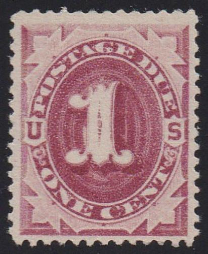 # J22 (1891) Postage Due - MNH, VF/XF