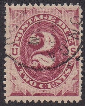 # J23 (1891) Postage Due - Used, FVF [a]