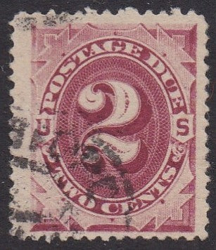 # J23 (1891) Postage Due - Used, FVF [b]