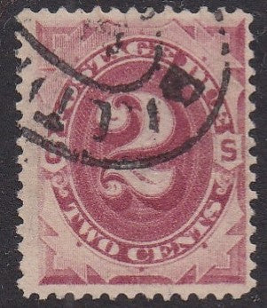 # J23 (1891) Postage Due - Used, FVF [c]