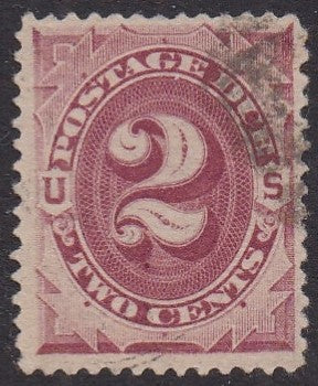 # J23 (1891) Postage Due - Used, FVF [d]