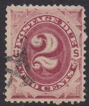 # J23 (1891) Postage Due - Used, FVF [e]